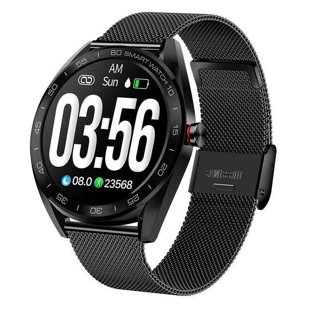 IP68 Waterproof Bluetooth Heart Rate Monitor Fitness Tracker Sport Smartwatch For Android iOS - RAPBLUE