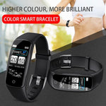 New IP67 Waterproof Heart Rate Fitness Tracker Smart Bracelet Watch For IOS Android - RAPBLUE