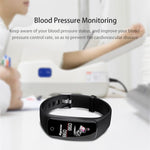 New IP67 Waterproof Heart Rate Fitness Tracker Smart Bracelet Watch For IOS Android - RAPBLUE