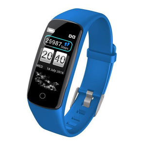 New IP67 Waterproof Heart Rate Fitness Tracker Smart Bracelet Watch For IOS Android - RAPBLUE