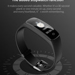 New IP67 Waterproof Heart Rate Fitness Tracker Smart Bracelet Watch For IOS Android - RAPBLUE