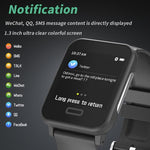 New Heart Rate Blood Pressure Smartwatch Bracelet Multi-Sport Heart Rate Monitor Smart Watch - RAPBLUE