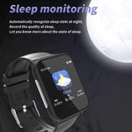 New Heart Rate Blood Pressure Smartwatch Bracelet Multi-Sport Heart Rate Monitor Smart Watch - RAPBLUE