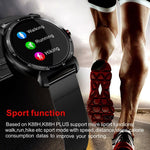 HD Smartwatch Display Heart Rate Monitor Pedometer Fitness Tracker For Android IPhone - RAPBLUE