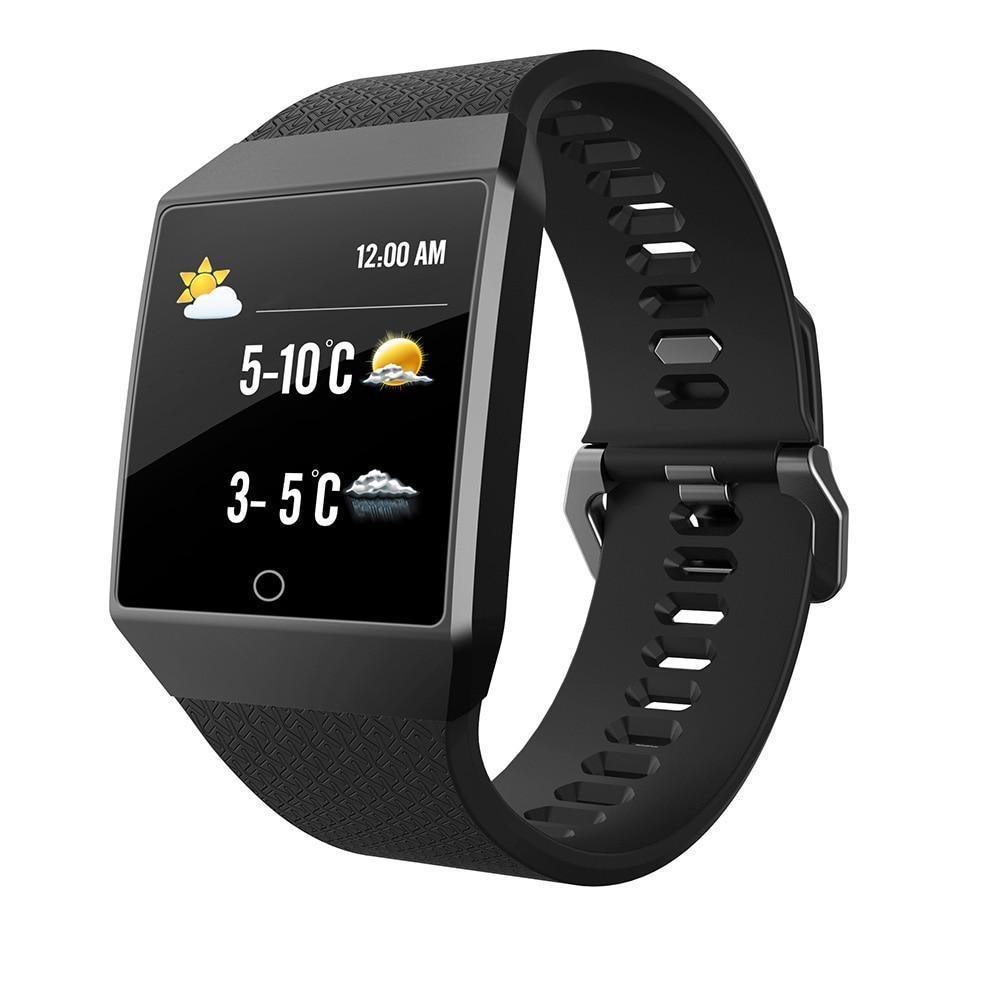 GPS Sport Heart Rate Blood Pressure Oxygen Monitor Smartwatch - RAPBLUE