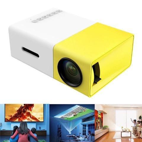 High Solution Portable LED 1080P Mini Projector - RAPBLUE