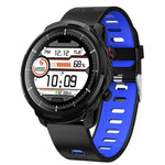 New IP68 Waterproof Heart Rate Pedometer Fitness Tracker Smartwatch For iPhone Androids - RAPBLUE