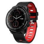 New IP68 Waterproof Heart Rate Pedometer Fitness Tracker Smartwatch For iPhone Androids - RAPBLUE