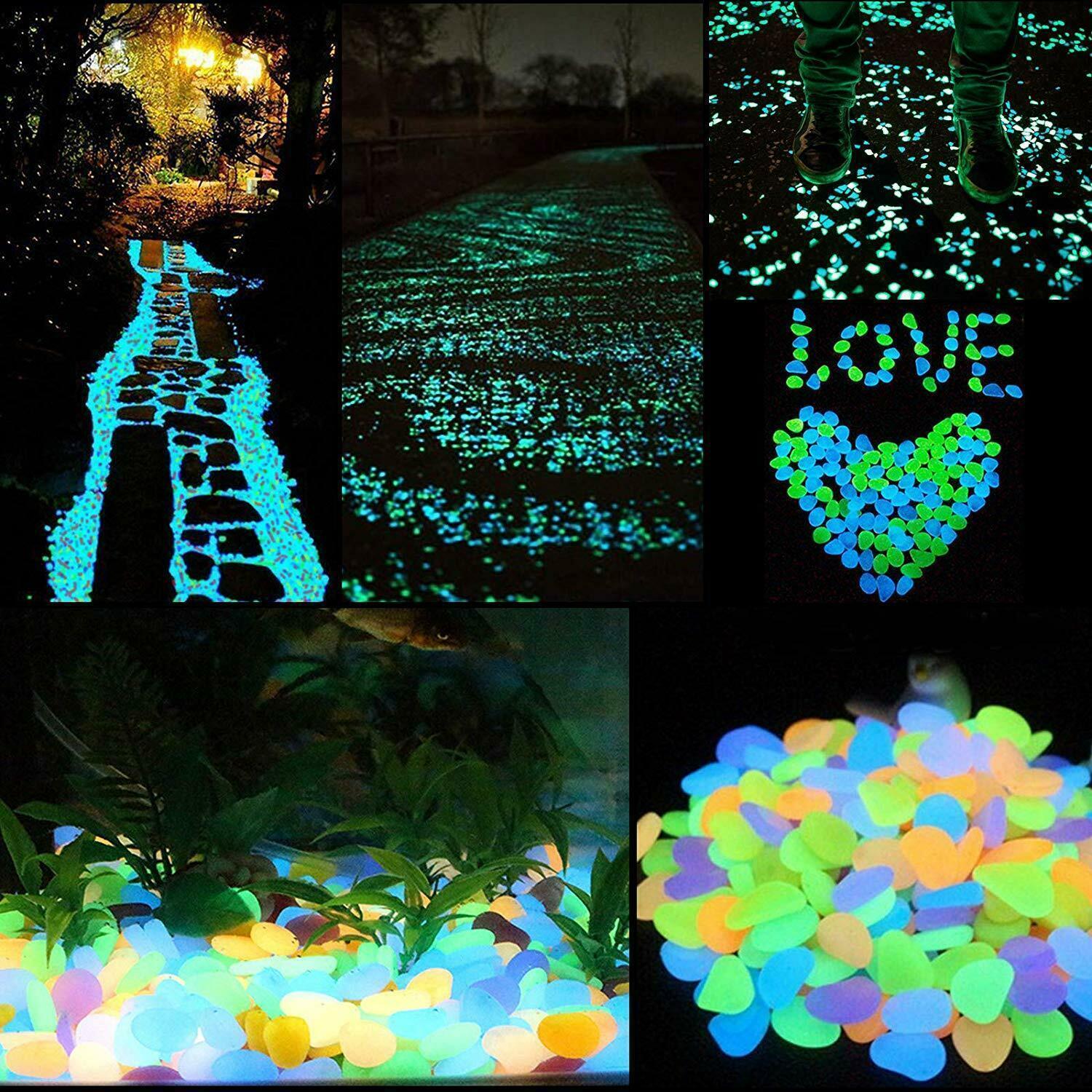 Glow In The Dark Garden Pebbles - RAPBLUE