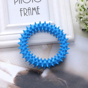 Teeth Cleaning Ring Pet Dog Chew Toy - RAPBLUE