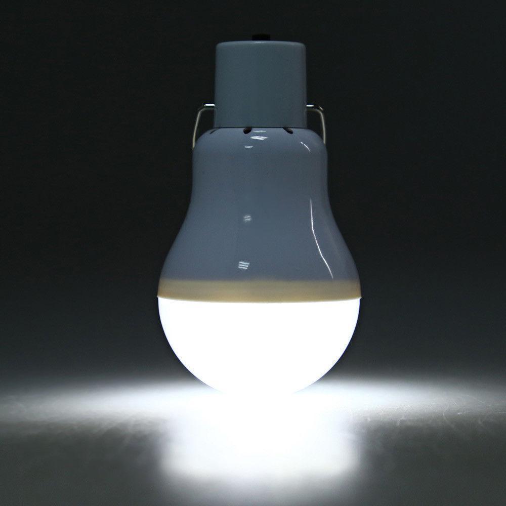 Portable Solar Powered LED Light Bulb - RAPBLUE