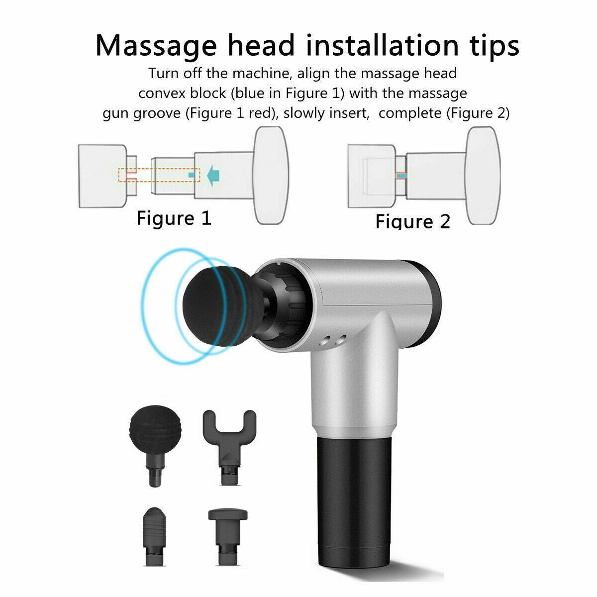 Therapy Deep Tissue Massage Gun - RAPBLUE