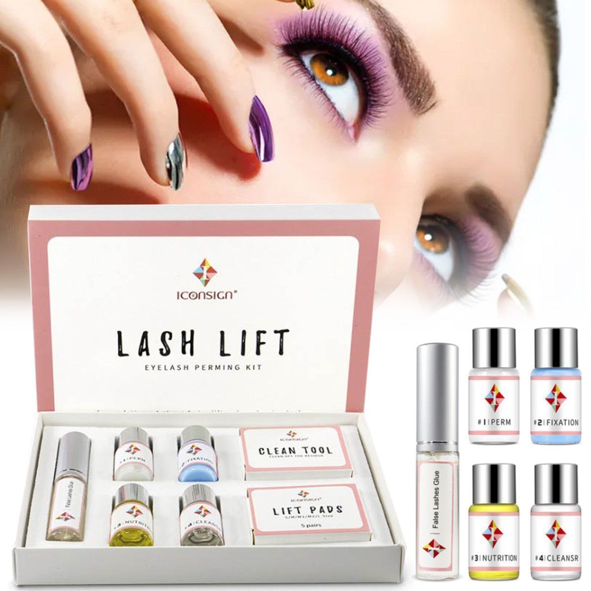 Lash Lift Kit - Eyelash Curling Perm Kit - RAPBLUE