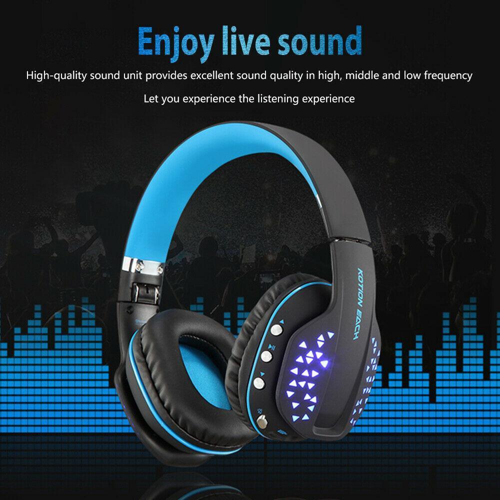 BXE Wireless Gaming Headset with Bluetooth - RAPBLUE