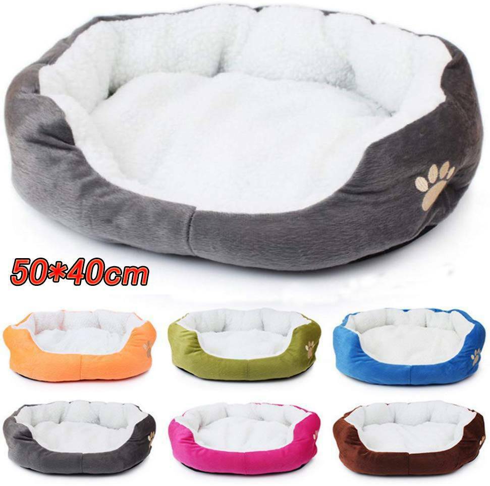 Deluxe Warm Soft Dog Bed - RAPBLUE