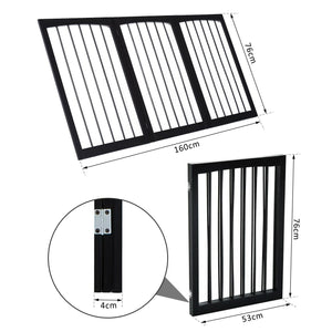 Large Portable Folding Pet Gate - RAPBLUE