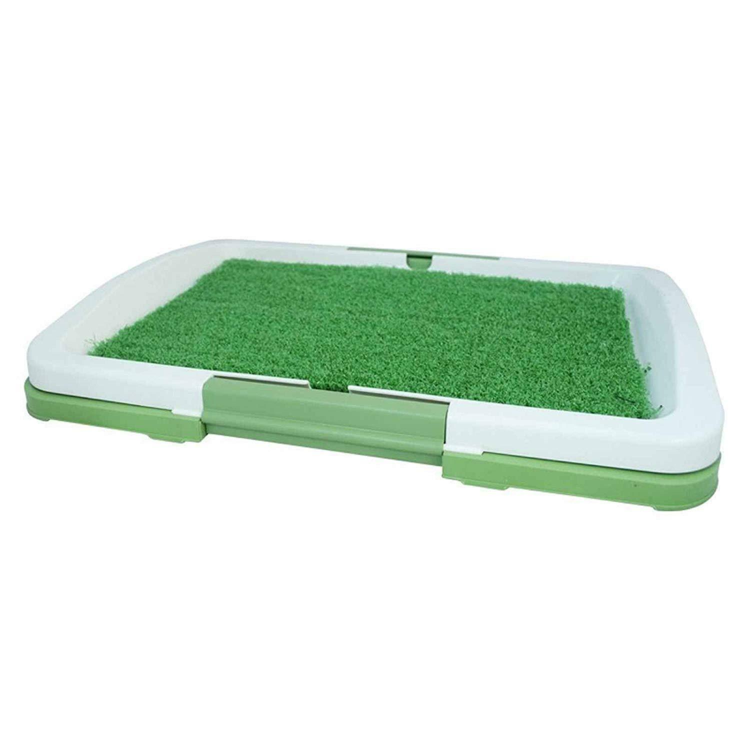 Dog Toilet Mat Indoor Restroom Training Grass Potty Pad - RAPBLUE