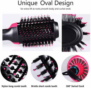 Salon Perfect - 2 in 1 Hair Dryer Brush Volumizer - RAPBLUE