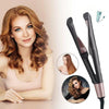 Hair Straightener Curling Iron 2 in 1 Tourmaline Ceramic Twisted Flat Iron - RAPBLUE