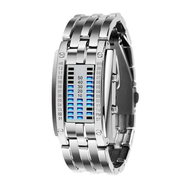 Unisex Digital LED Binary Sports Watch - RAPBLUE