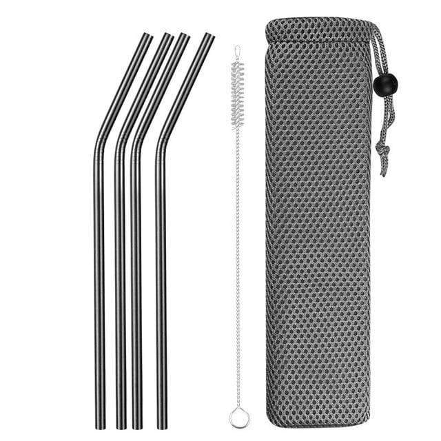 Reusable Metal Drinking Straws - RAPBLUE