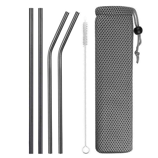 Reusable Metal Drinking Straws - RAPBLUE