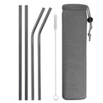 Reusable Metal Drinking Straws - RAPBLUE