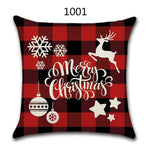 18" Festive Christmas Sofa Cushion Cover - RAPBLUE