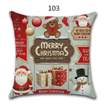 18" Festive Christmas Sofa Cushion Cover - RAPBLUE