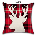 18" Festive Christmas Sofa Cushion Cover - RAPBLUE