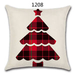 18" Festive Christmas Sofa Cushion Cover - RAPBLUE