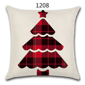 18" Festive Christmas Sofa Cushion Cover - RAPBLUE