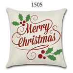 18" Festive Christmas Sofa Cushion Cover - RAPBLUE