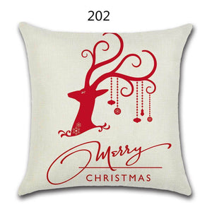 18" Festive Christmas Sofa Cushion Cover - RAPBLUE