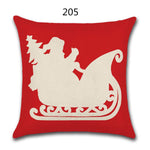 18" Festive Christmas Sofa Cushion Cover - RAPBLUE