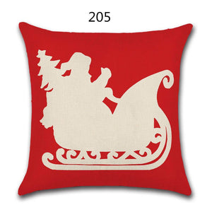 18" Festive Christmas Sofa Cushion Cover - RAPBLUE