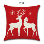 18" Festive Christmas Sofa Cushion Cover - RAPBLUE