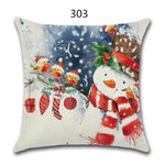 18" Festive Christmas Sofa Cushion Cover - RAPBLUE