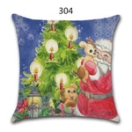 18" Festive Christmas Sofa Cushion Cover - RAPBLUE