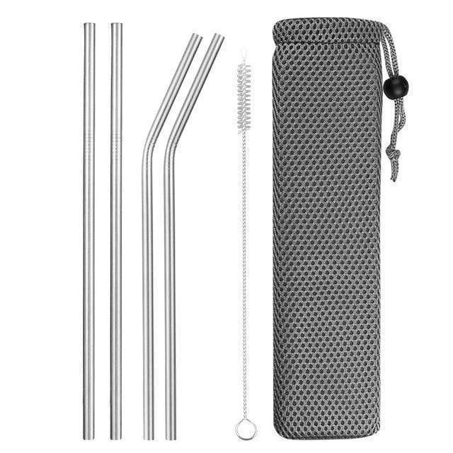 Reusable Metal Drinking Straws - RAPBLUE