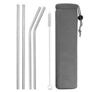 Reusable Metal Drinking Straws - RAPBLUE