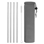 Reusable Metal Drinking Straws - RAPBLUE