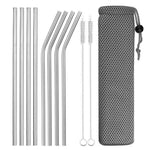 Reusable Metal Drinking Straws - RAPBLUE