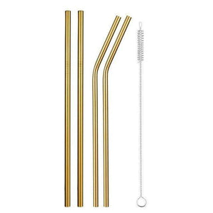 Reusable Metal Drinking Straws - RAPBLUE