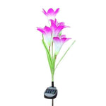 Solar Powered LED Garden Flower - RAPBLUE