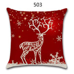 18" Festive Christmas Sofa Cushion Cover - RAPBLUE