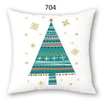 18" Festive Christmas Sofa Cushion Cover - RAPBLUE