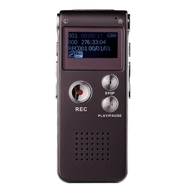 8GB Digital Dictaphone Voice Recoder - RAPBLUE