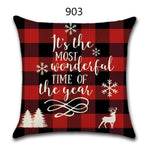 18" Festive Christmas Sofa Cushion Cover - RAPBLUE