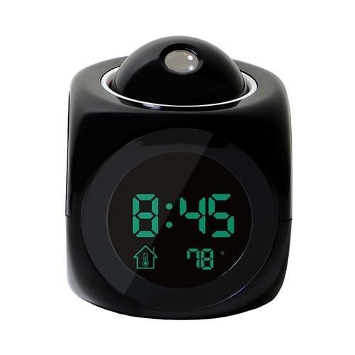 LCD Projection Alarm Clock - RAPBLUE